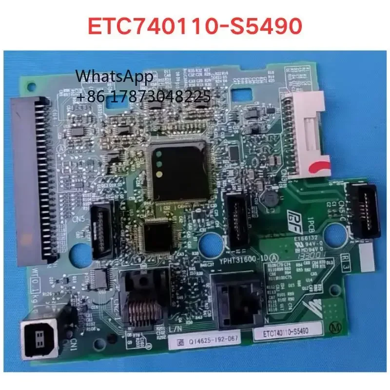 Used ETC740110-S5490 motherboard Functional test OK