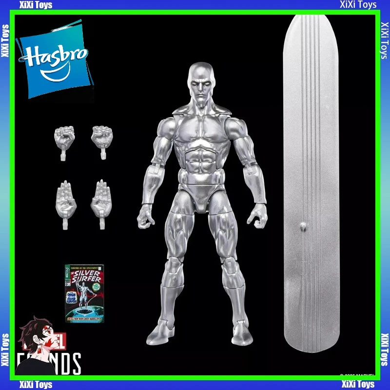 

[In-Stock] Hasbro Legends Series Silver Surfer 6-Inch-Scale Nice Collectible Action Comic Figure Model Ornament Toys