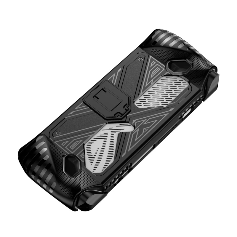 Funda protectora Funda blanda de TPU para ROGALly Gamepad Carcasa flexible con soporte de soporte Piel a prueba de golpes