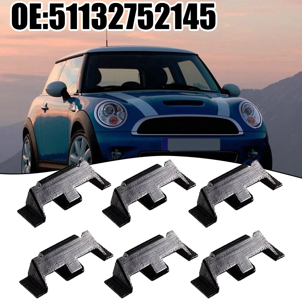 

6Pcs For MINI Coo-per S O-ne Countryman R55 R56 R60 F54 F55 F56 F60 Countryman Car Headlamp Headlight Frame Clip Fastener