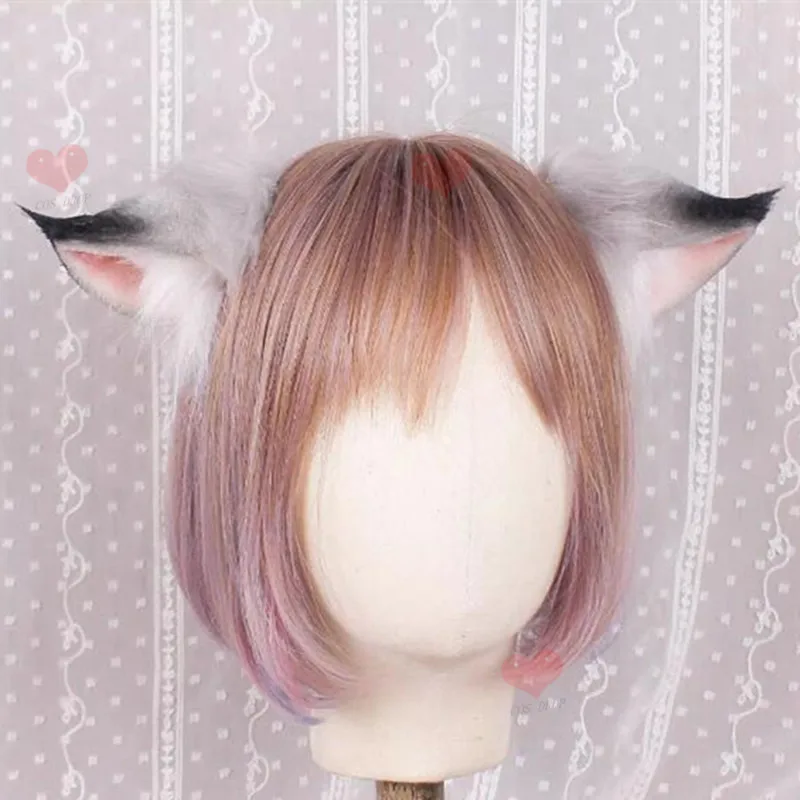 Halloween Cosplay Animal Ears Cat Ears Kig Accessories Original Design Hair Accessories Headbands Hair Clips KC Pure Handmade