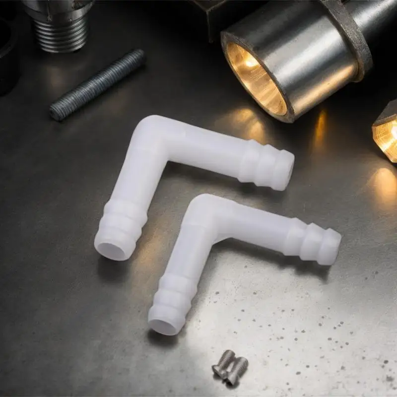 PE Elbow Connector Aquarium Tank Air Pump Hose Pagoda Joint Watering Irrigation Garden Water Pipe Connector 8/10mm