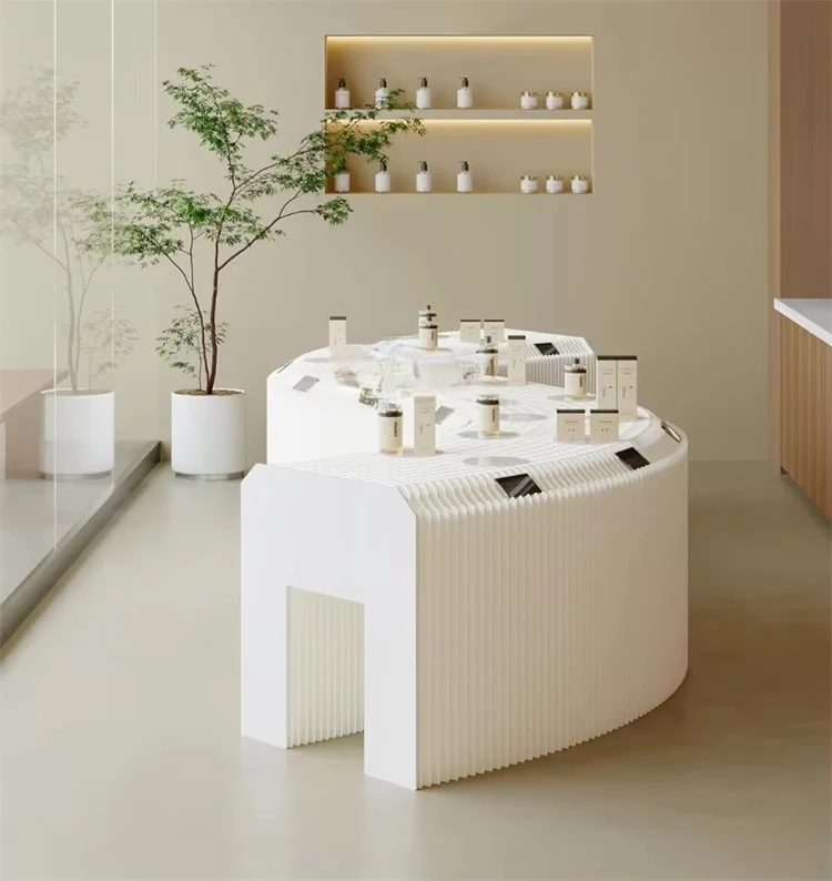 * Beauty Hot Selling Museum-Style Display Stand Product Sample Showcase Commercial Jewelry Display Platform