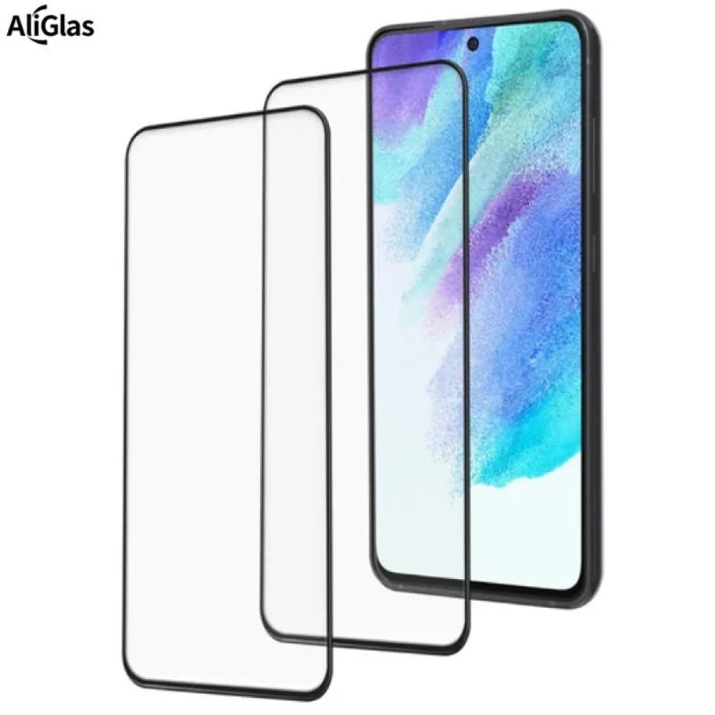 2Pack Full Cover Tempered Glass Screen Protector for Samsung Galaxy S25 S24 Ultra FE S25 Edge S23 S22 S21 Plus S25 S24 FE Glass