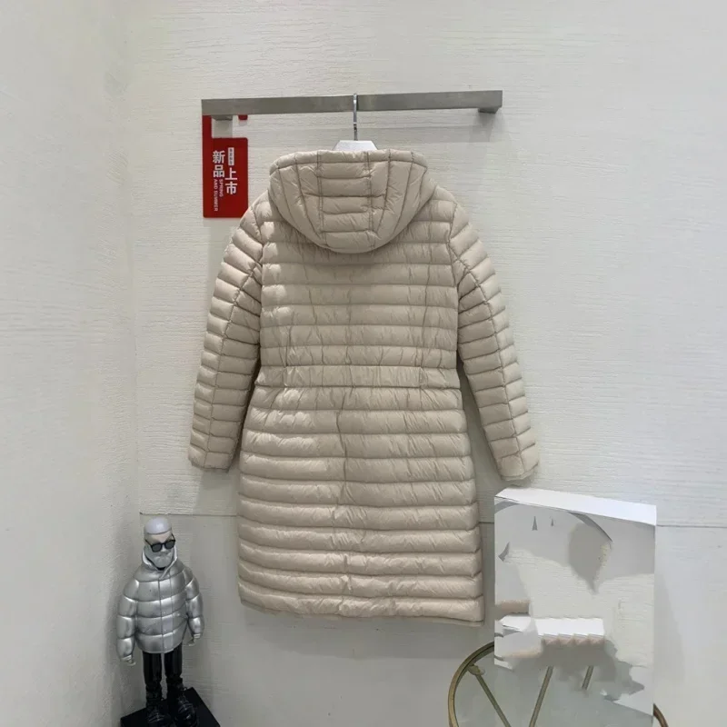 Moncl * r Chaqueta de invierno para mujer con cremallera gruesa, las mejores chaquetas de plumón de ganso 90, abrigo de invierno de ocio a la moda,