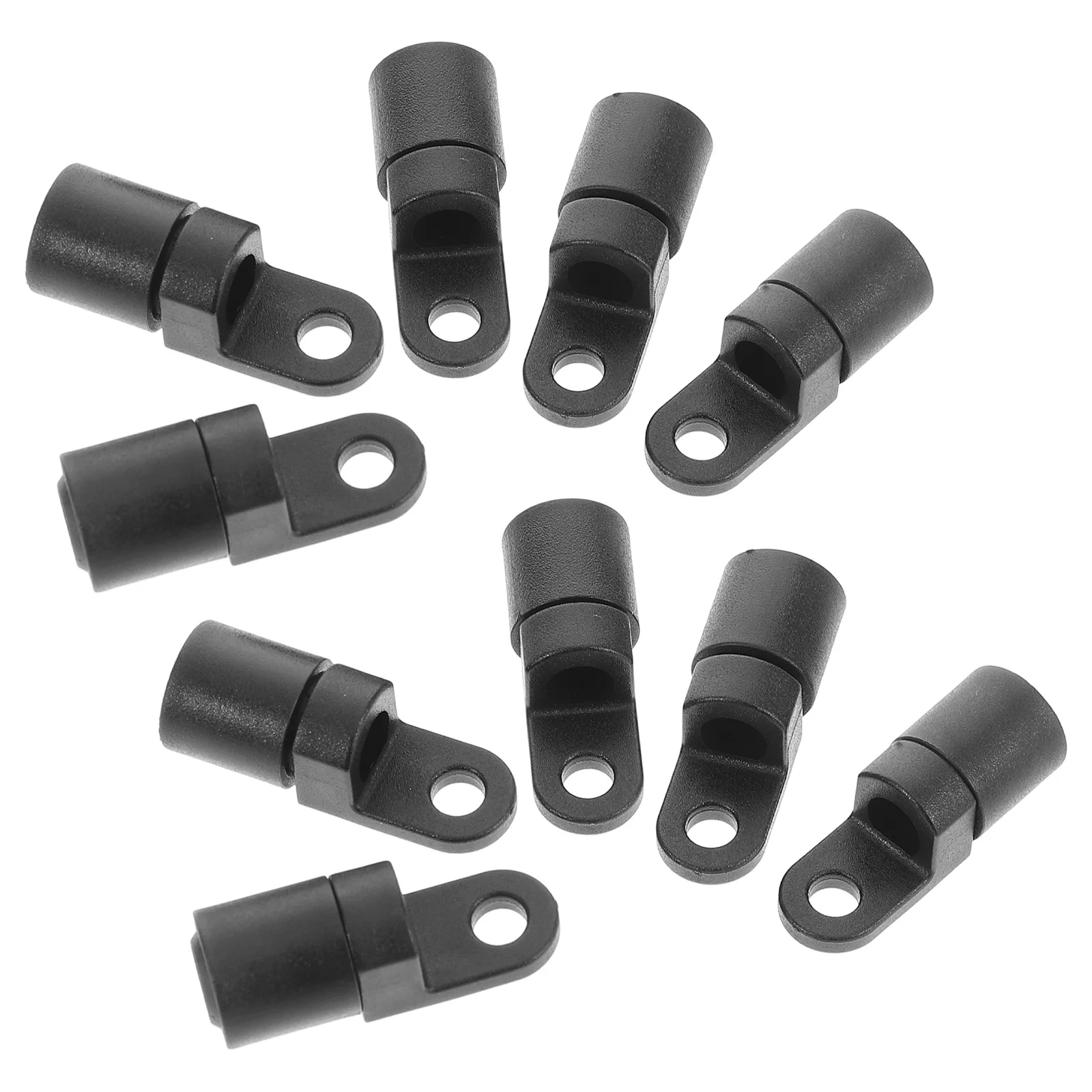 

Elastic Shock Cord Ends Rope Buckle Black Mount Kayak Canoe Boat Paddle Hooks Weather Resistant Easy Installation Plastic Cord