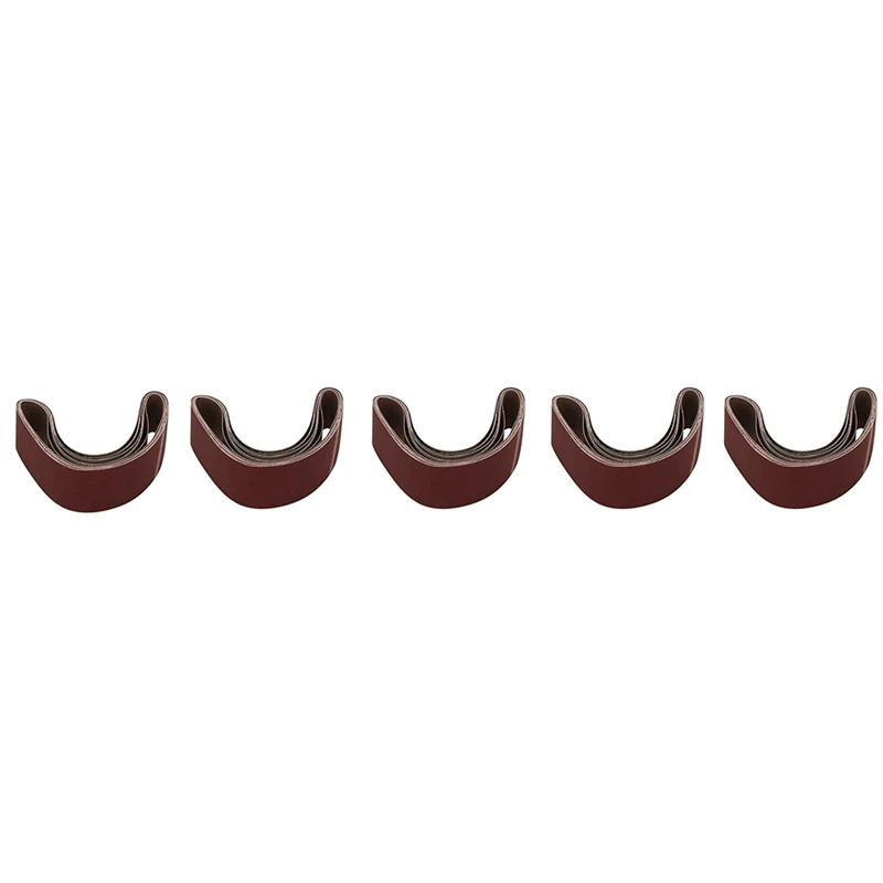 

Set Of 5 Abrasive Sanding Belts Band Wood Grinding Tools 120/240/320/400/600/800/1000