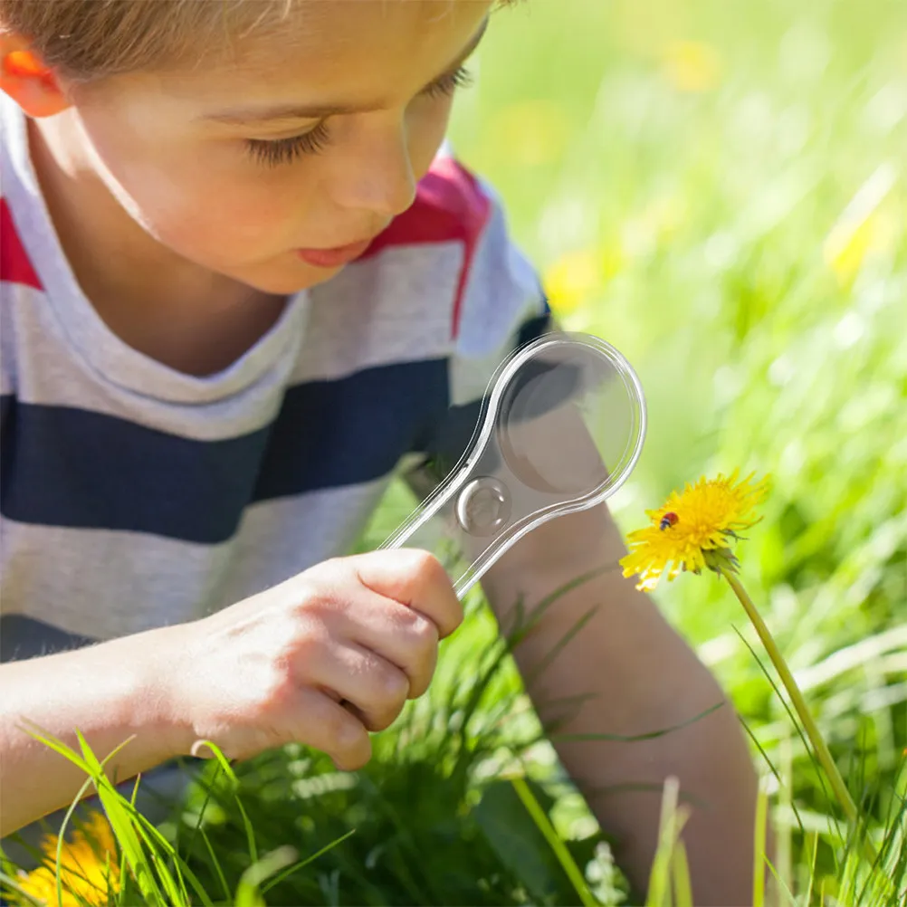 

Набор из 8 мини-луп с увеличением 5X и 10X, портативные лупы для чтения для пожилых людей, детей и научного образования