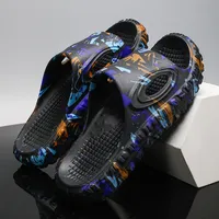 Outdoor Men Slippers Lightweight Men Beach Shoes Non-Slip Bathroom Slides Soft Indoor Home Sandals  Fashion Flip Flop