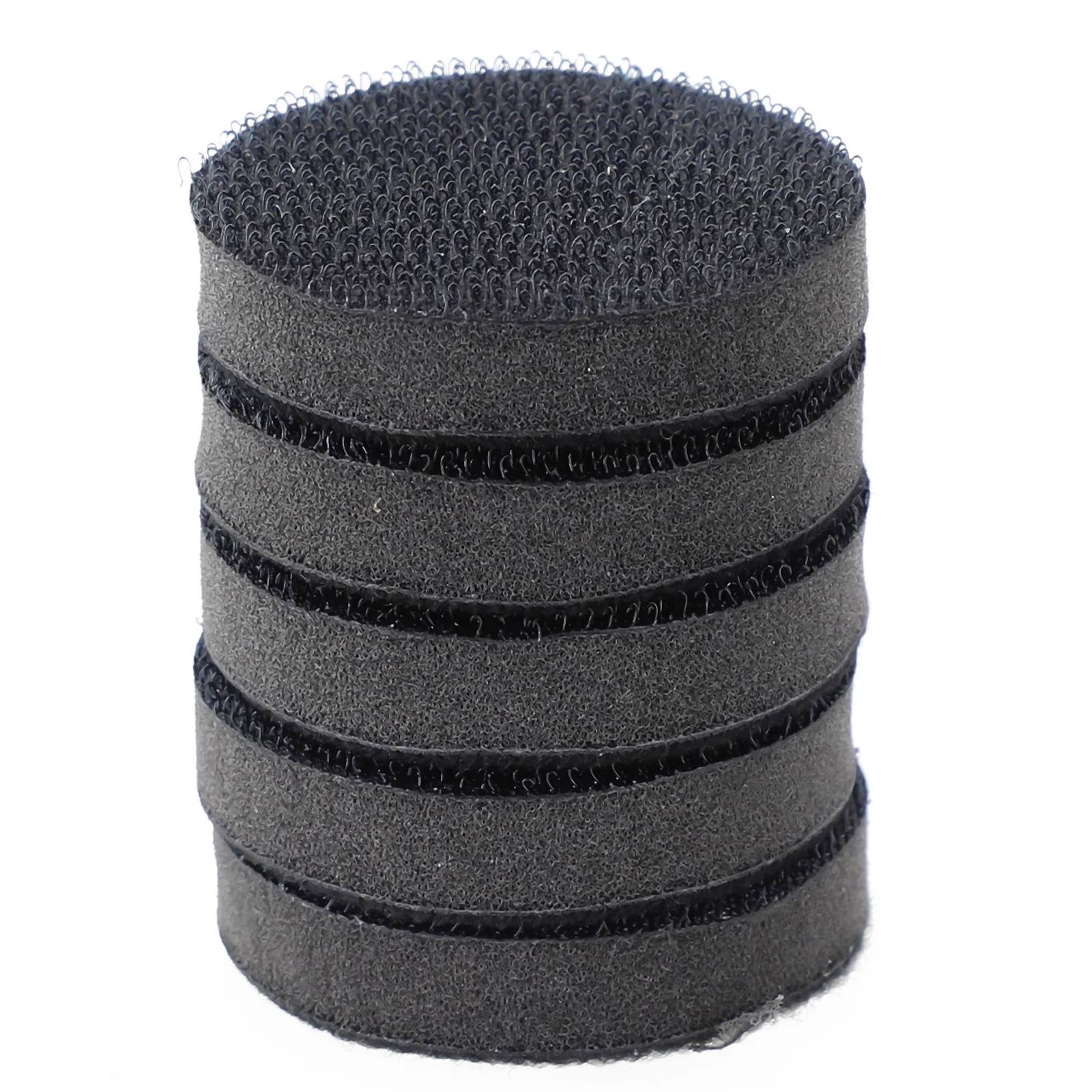 

Accessories High Quality Interface Pads Backing Pad Soft Density Against Damage Black+white Improve Abrasive Cut