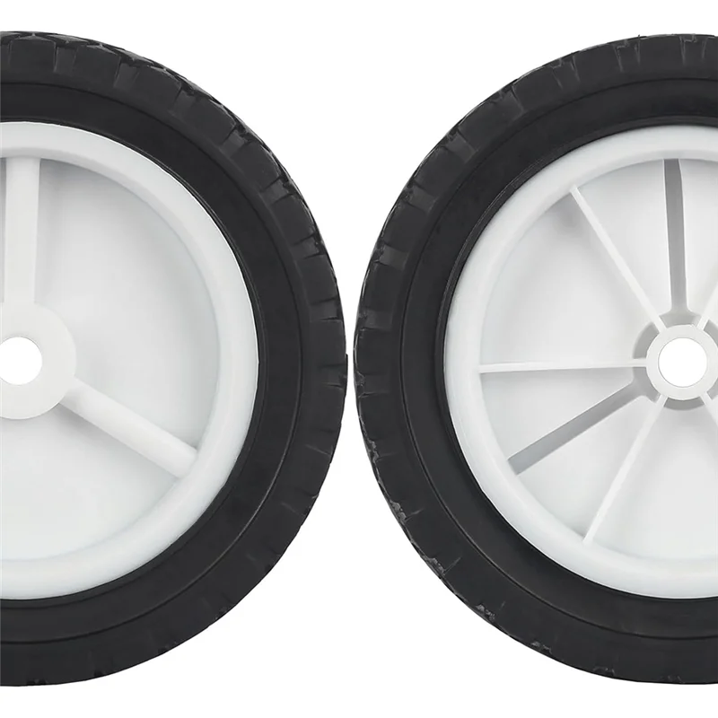 

ABKS-2 Pack 7 Inch Wheels Hand Trucks Wheels, Replacement Wheels Fit For Lawn Mower Wagon Utility Cart