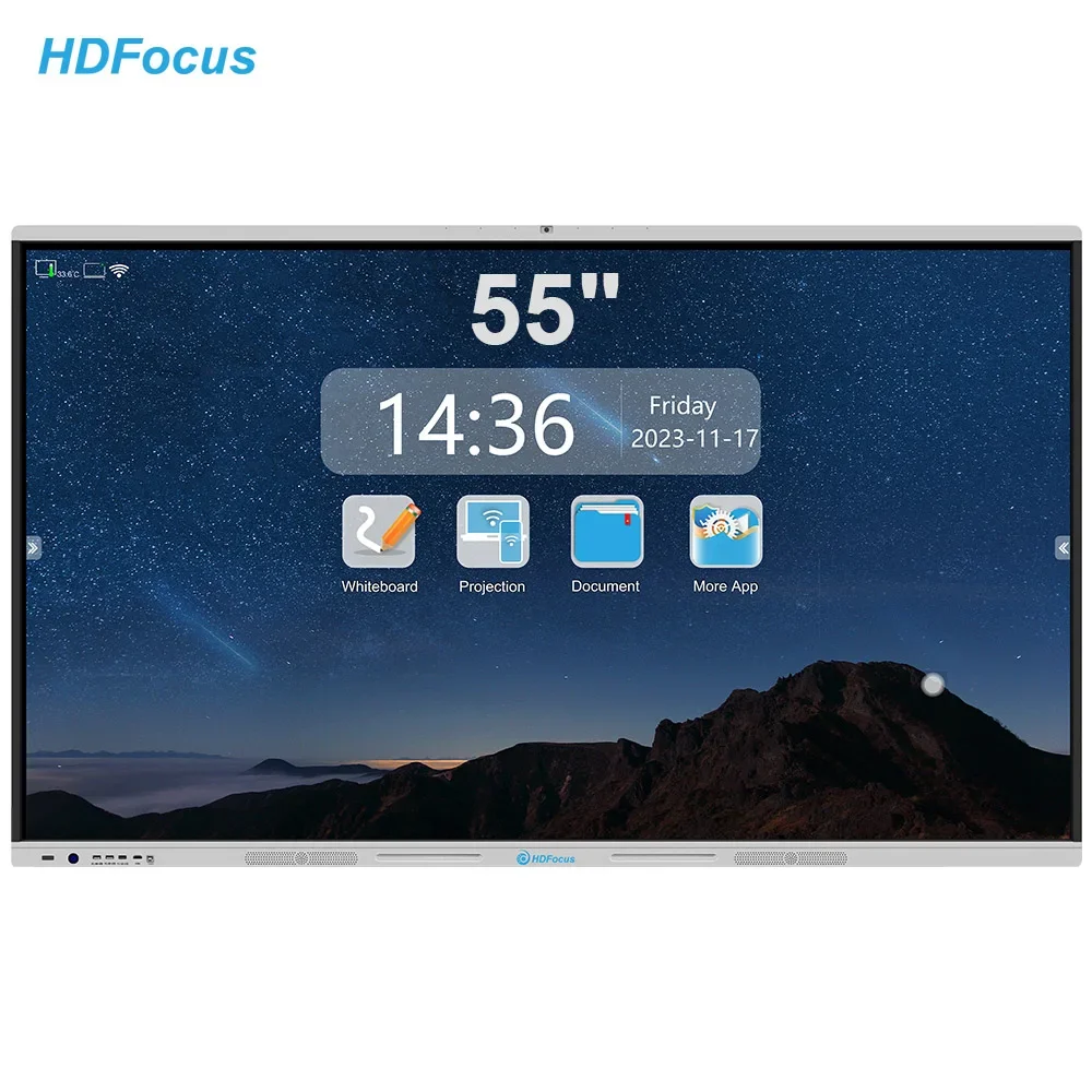 

Interactive Board 55 Inches Portable Education Magnetic Touch Screen Interactive Flat Panel Smart Board For School