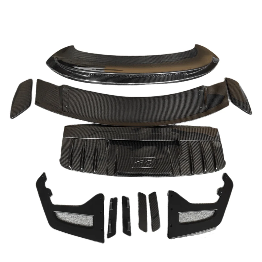 

GT3 Style Carbon Fiber Rear Roof Spoiler Rear Luggage Spoiler Lip Wing Body Kit for Porsche 911 992