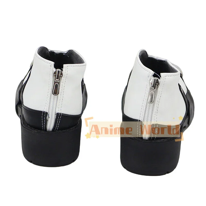 Wuthering Waves Lumi Scarpe Cosplay Stivali di Carnevale di Halloween Realizzati su misura