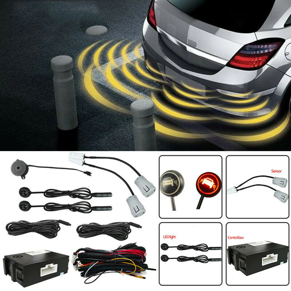 

Универсальная система предупреждения с датчиком слепых зон BSD, набор обнаружения радарного мониторинга, изменение движения, помощь при вождении, реверсивный радар Sen