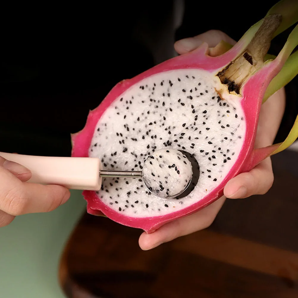 

Watermelon Baller Scoop Stainless Steel Fruit Cutter Multi-Use Melon Ball Maker Ice Cream Dessert Tool Melon Baller Scoop