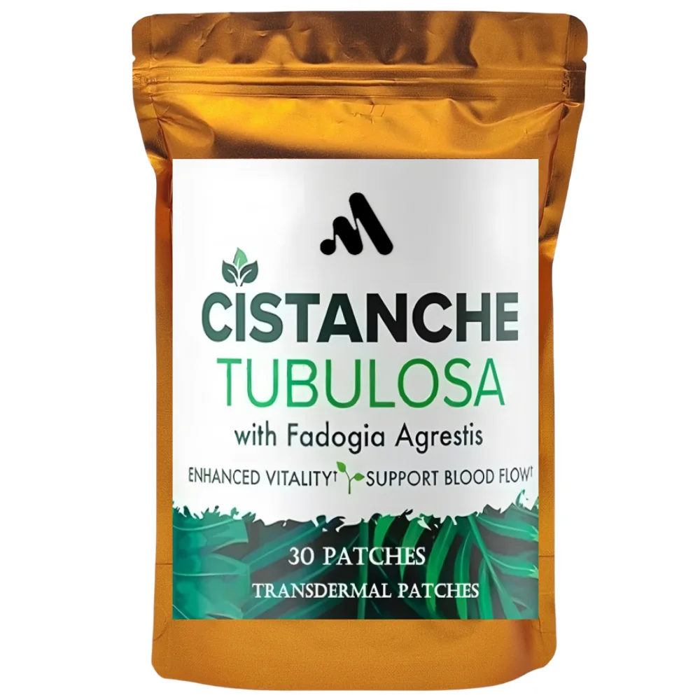 30 Patches Cistanche Tubulosa with Fadogia Agrestis Transdermal Patches Promotes Vitality