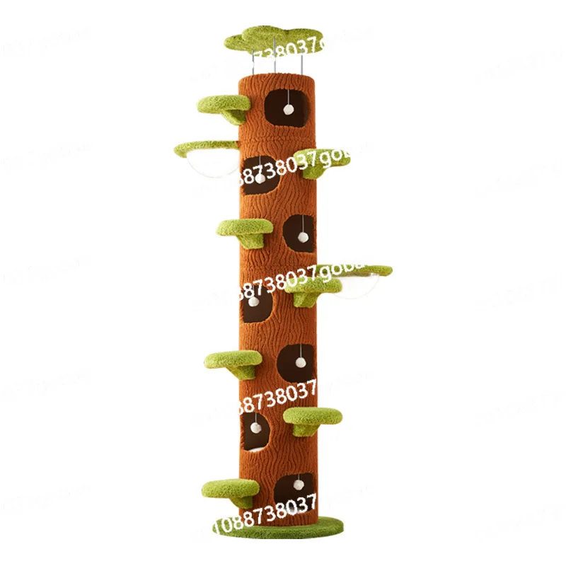

Sisal space capsule cat climbing frame integrated, cat toys pet supplies
