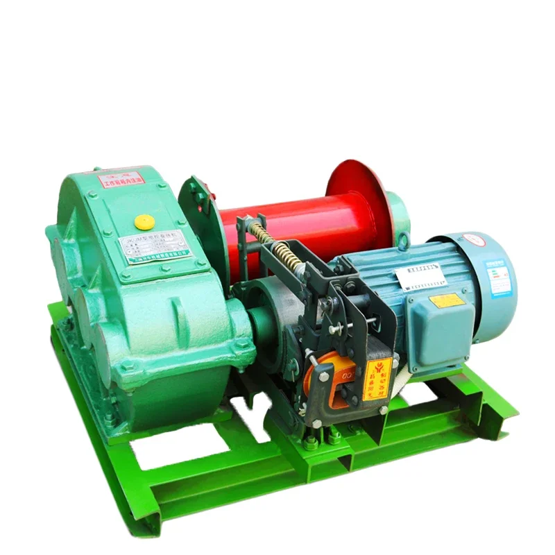 exquisite craftsmanship Traction or lifting electric winches with different rope capacities, complete models