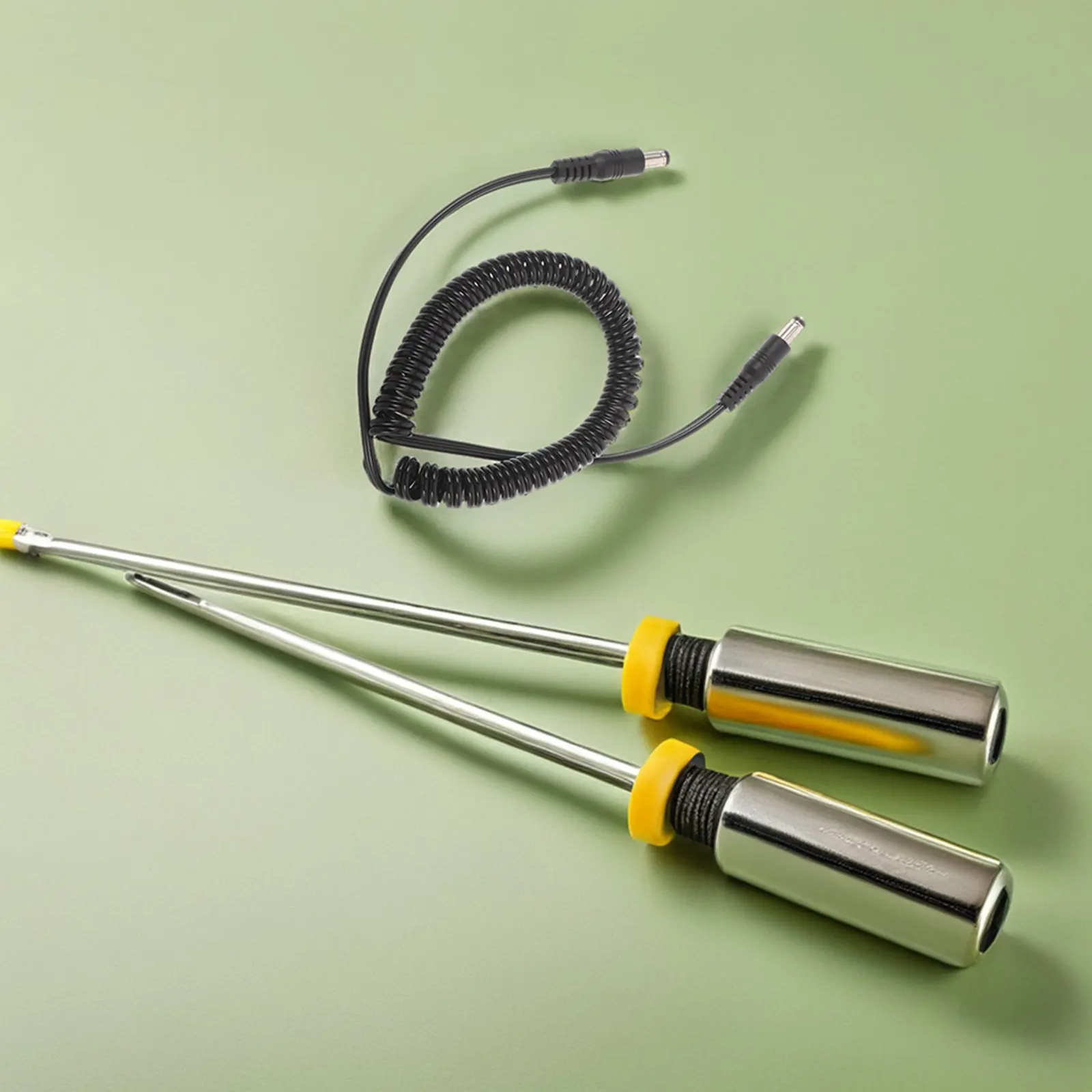 Electric Nail Drill Handle with DC Male Spring Cable for Manicure & Nail Art Polishing