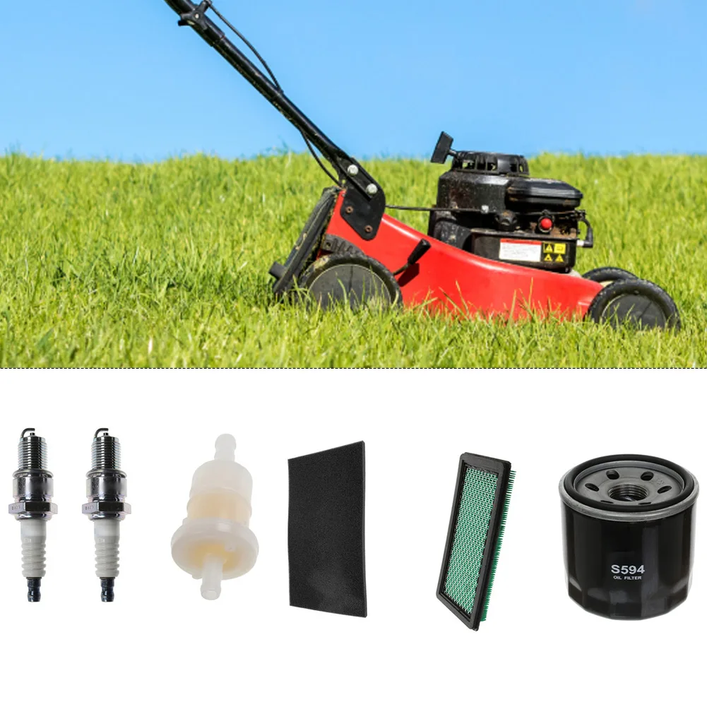 For Honda GCV520 GCV530 GXV520 GXV530 Air Filter Kit: Oil Filter, Air Filter Suitable For Maintaining Garden Power Equipment