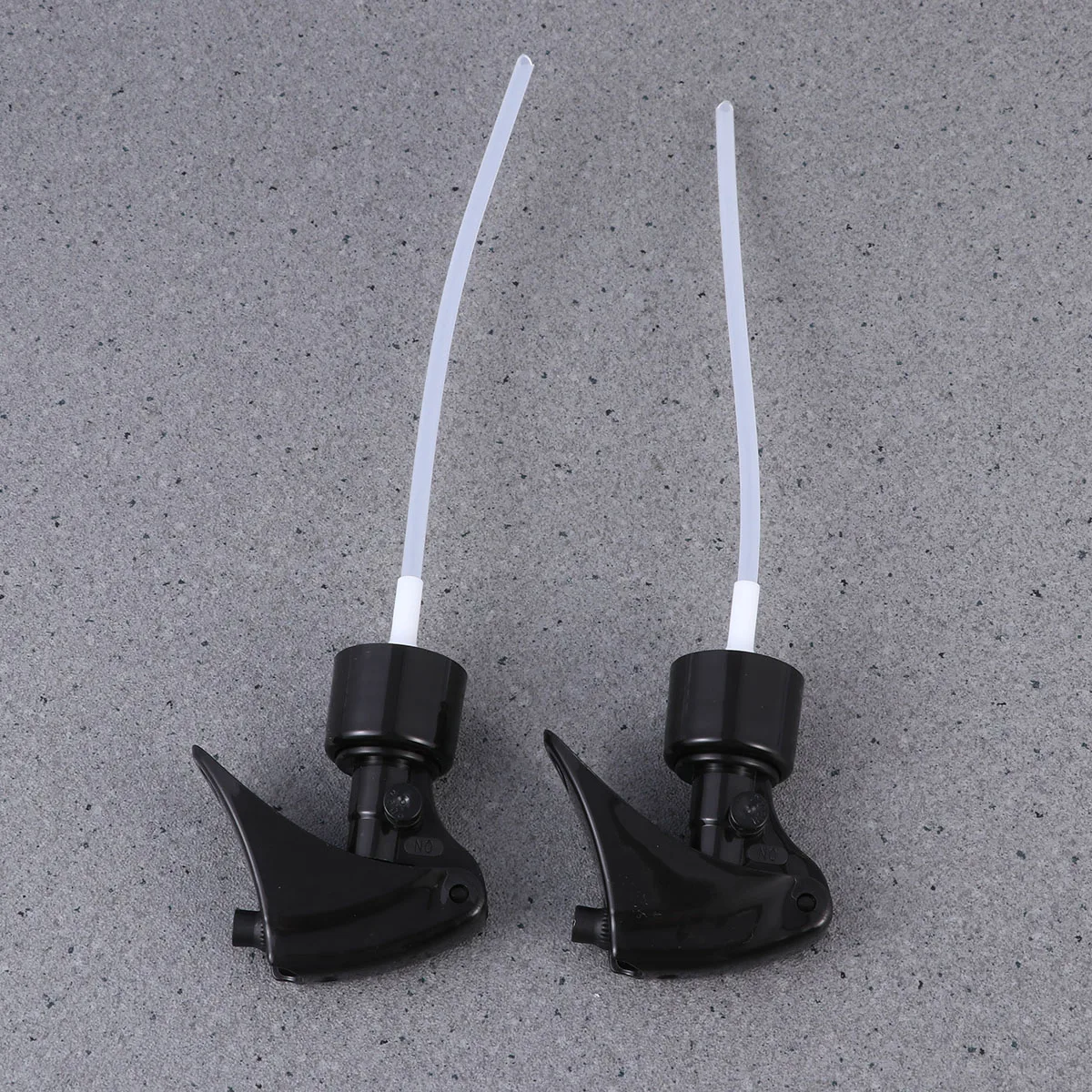 

8pcs Plastic Replacement Sprayer Trigger Dispenser Black Spray Bottle Nozzle Reusable For Round Neck Spray Bottles Durable