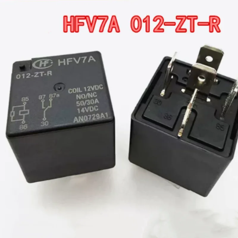 Новое автомобильное реле Hongfa HFV7A 012-ZT-R 12V 5-контактное 50A HFV7A