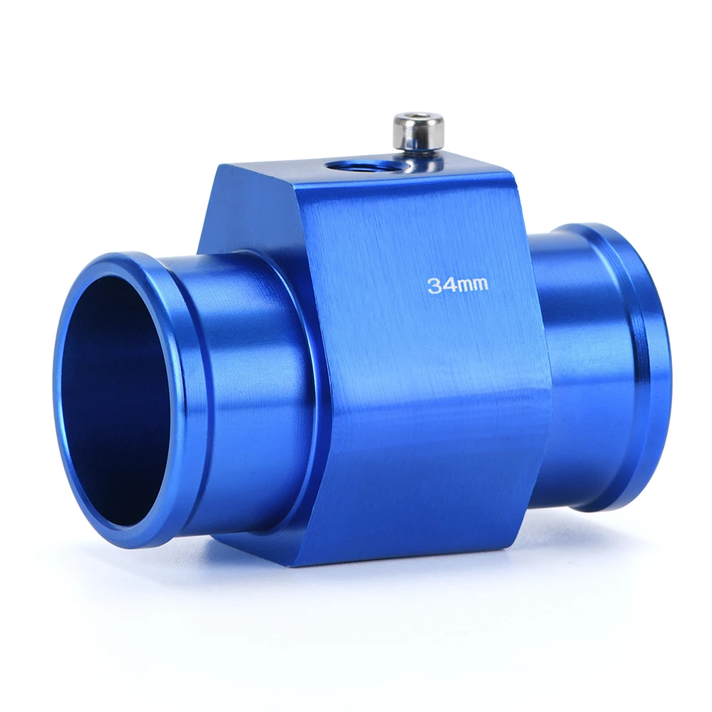 Newest 1 Piece Water Temp Temperature Joint Pipe Sensor Gauge Radiator Hose Adapter Size 26/28/30/32/34/36/38/40mm