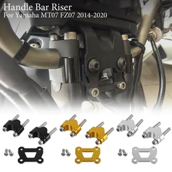 MT07 Handlebar Riser Handle Bar Adapter Mount Clamp 25mm For Yamaha  FZ-07 FZ07 MT 07 Tracer 700 Moto Cage 2014-2020 Motor