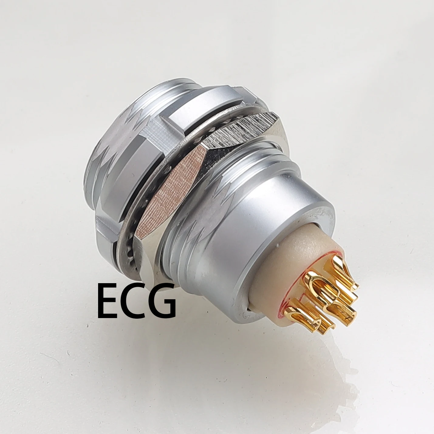 Push-pull self-locking connector female socket ECG 3B 2p 3p 4p 5p 6p 7p 8p 10p 12p 14p 16p 18p 20p 22p 24p 26p 30p Multipole ECG