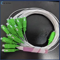 FTTH1X16 PLC Splitter SC/APC Optical Fiber Connector Fiber Optic SplitterSM 0.9mm  APC Fiber Optic Connector Free Shipping