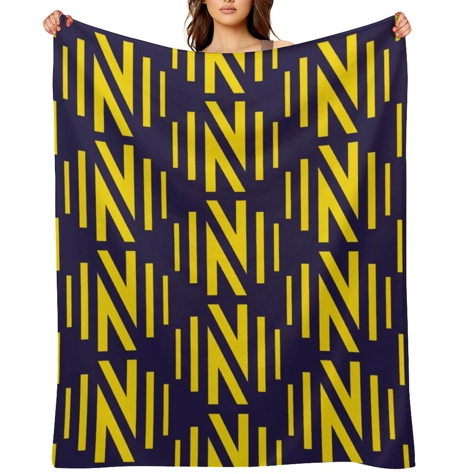 

Nashville Throw Blanket halloween Multi-Purpose Bed covers Decorative Sofas Blankets