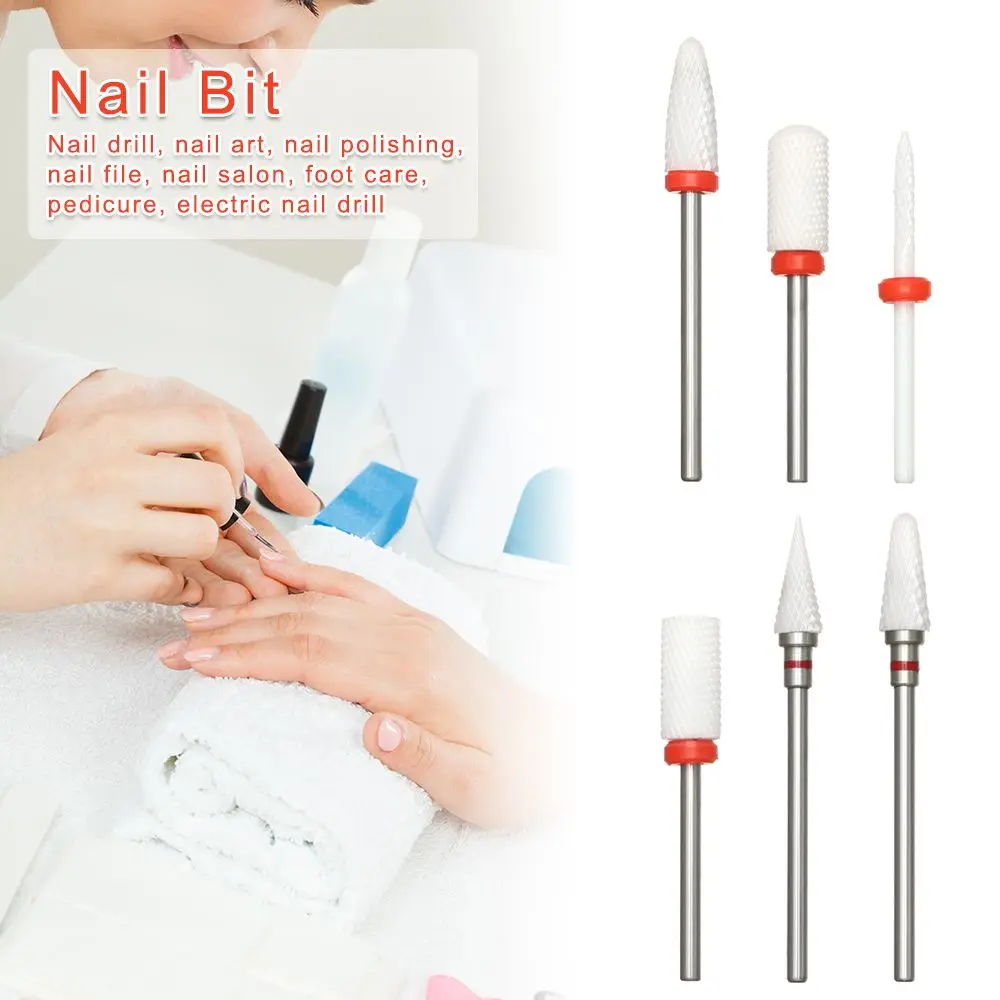 Nail Art Tools Pedicure Nail Remove Nail Polish Milling Cutters Nails Files Nail Drill Bits Nail Cutter