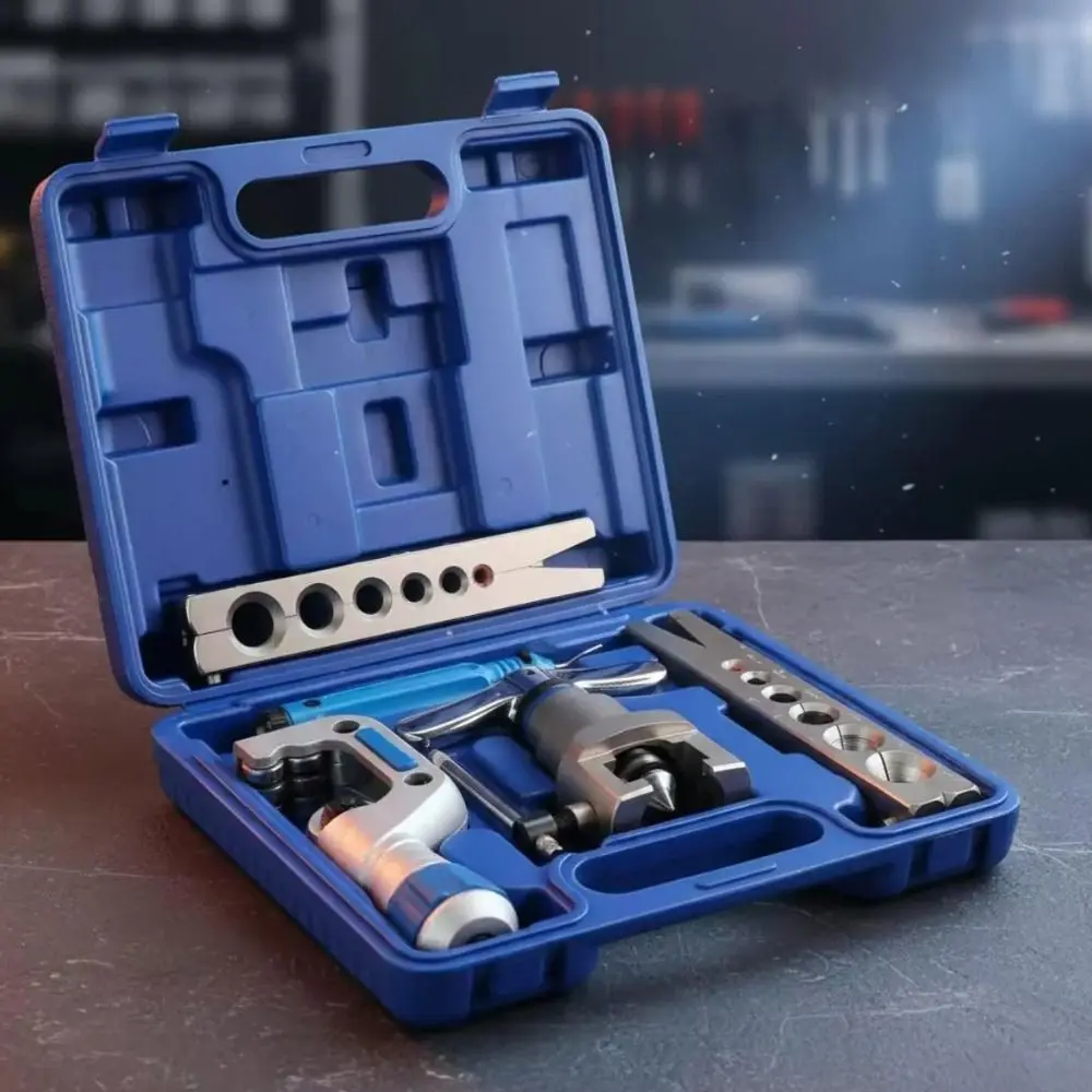 High-Quality Brake Line Flaring Tool Set Swaging Expansion Pipe Expander Tool Set Copper Tube Forming Multi-Functional