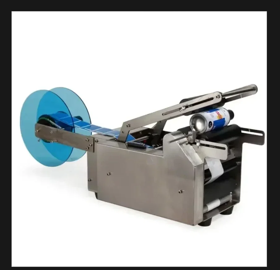 2026-MT-50 Semi-automatic Round Bottle Labeler, Labeling Machine for Cans and Beverage Bottles Hot sales