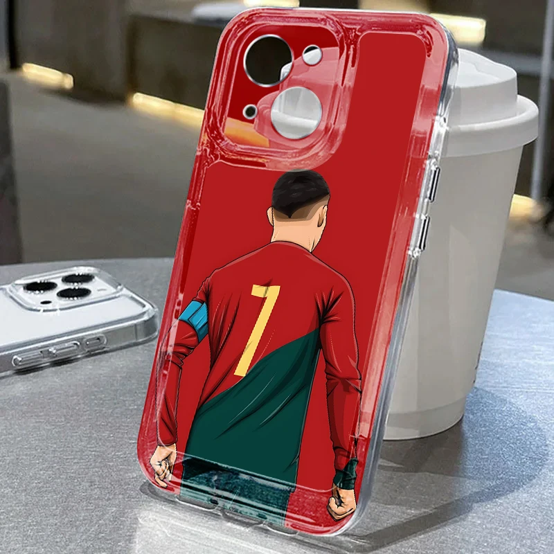 Custodia per Honor X7b 90 Lite X8b X9a X9b Y9 Prime 2019 Cover trasparente Numeri di stelle del calcio