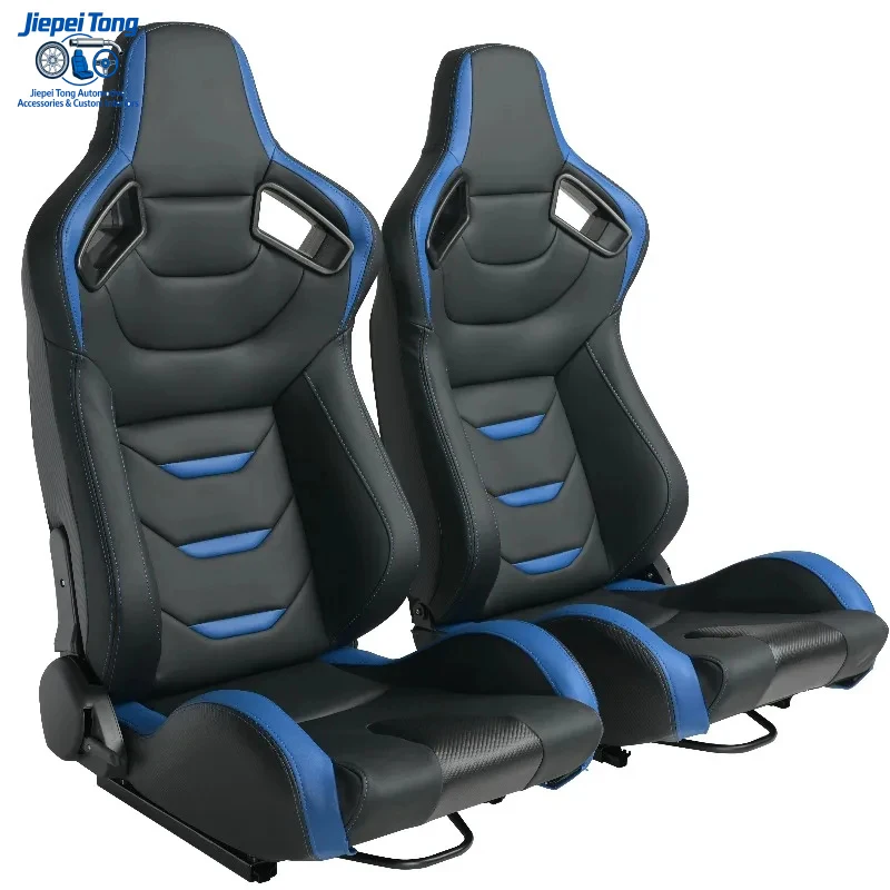 

Universal Recumbable Black PVC Carbon Exterior Leather Barrel Racing Seat