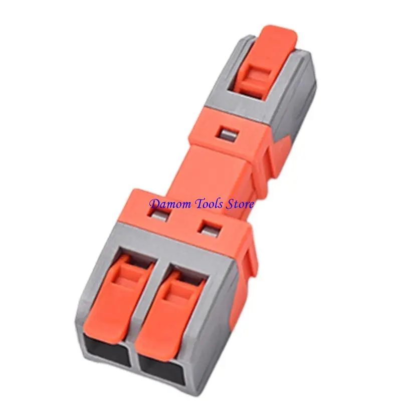 57BE Wire Connector Terminals Block Push In Mechanism For Industrial Control Wiring