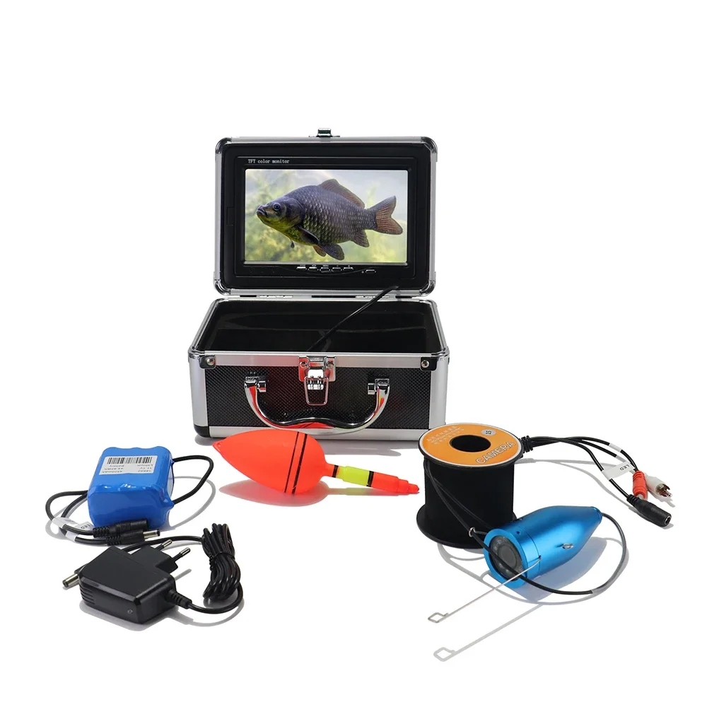 

Factory wholesale price underwater video camera portable underwater fish finder with carry case