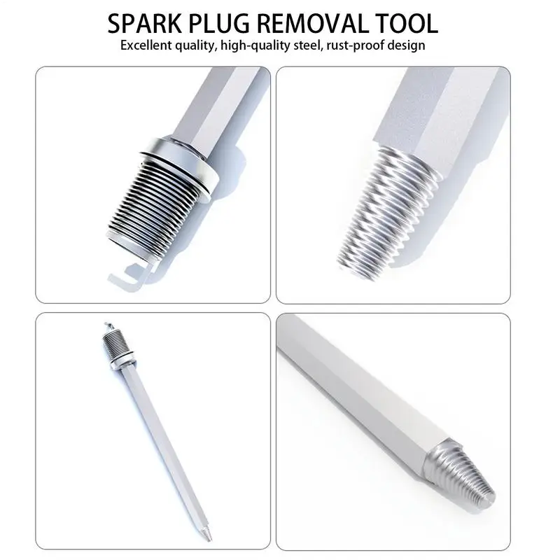 

Автомобильная свеча зажигания, инструмент для снятия обратного конуса, средство для удаления винтов, прецизионный противоскользящий экстрактор для снятия сломанных болтов