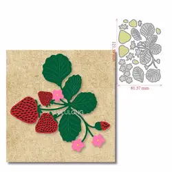 Strawberry Metal Cutting Dies 2025 New Scrapbooking Crafts Die Cut For Card Making Molds For Cards Embossing Template