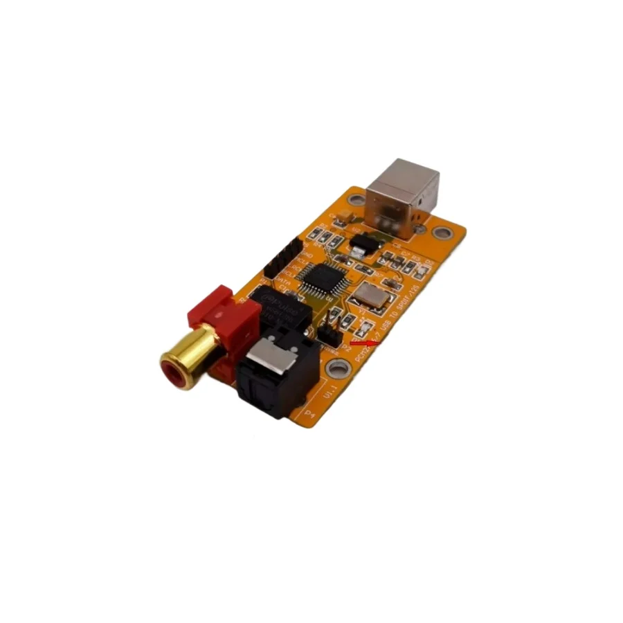 PCM2707 PCM2706 USB Sound Card with Coaxial and Optical Fiber Conversion