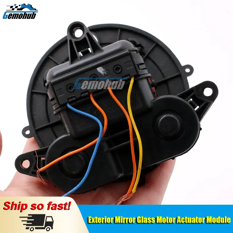 For Honda Accord  Ridgeline 2 DOOR COUPE CIVIC HATCH WING MIRROR GLASS MOTOR Module PP Wing Assembly automatic Up /down black