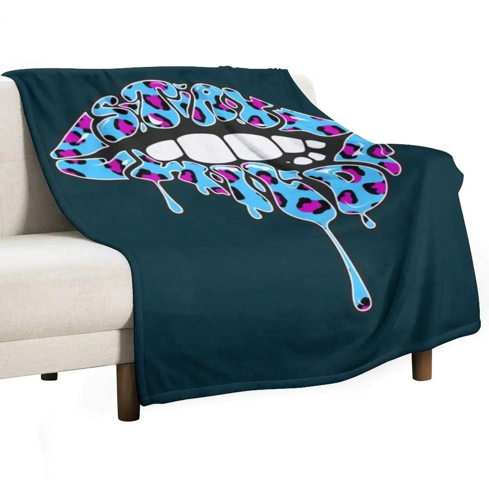 Ben Azelart Merch Ben Azelart Stay Wild 01 Throw Blanket Plush Softest blankets and throws Blankets