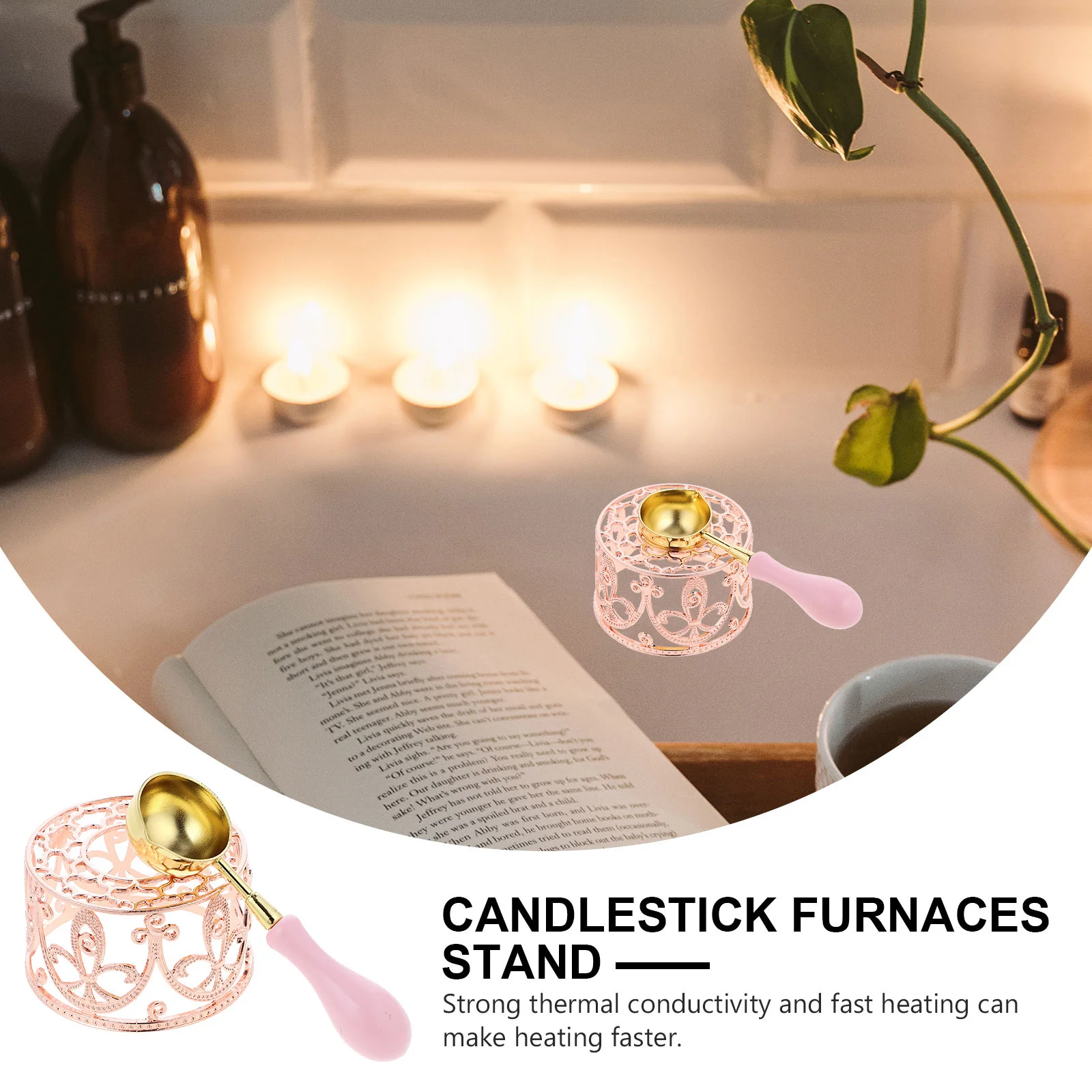 1 set 1 Set Hollow-Out Wax Seal Warmer Reusable Melting Stove Portable Craft Tool For Diy Sealing Wax Envelope Gift Kit Lacquer