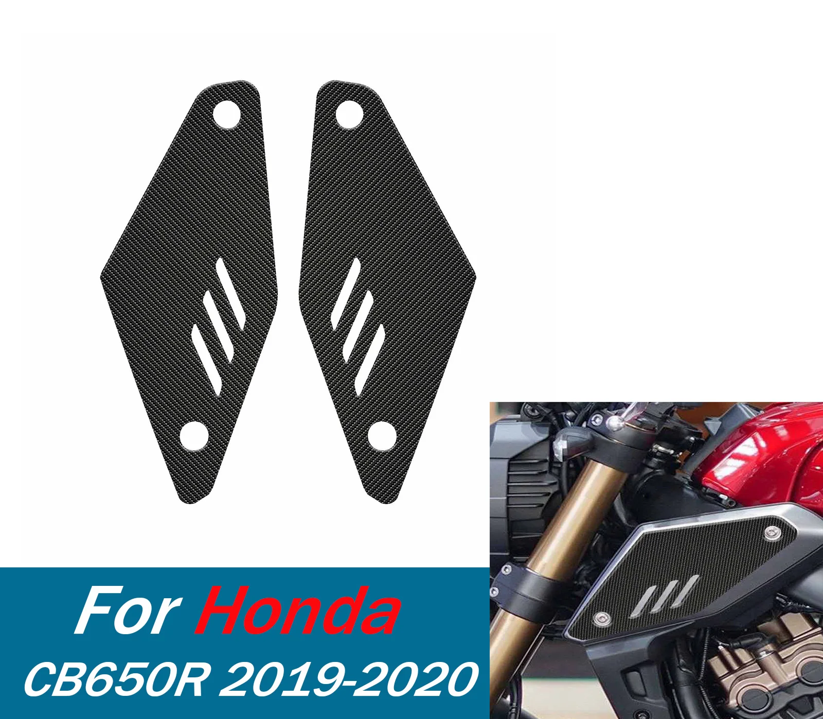 

﻿ For Honda CB650R 2019-2020 Protective Stickers Protective Stickers Fuel Tank Reflective Side Decal Motorcycl Decoration