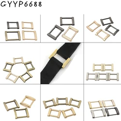 25MM 19MM 16MM 12MM Metal Weld Screws Square Buckles For Handbag Bags Shoes Shoulder Straps Belt Snap Hook Hardware Accessories