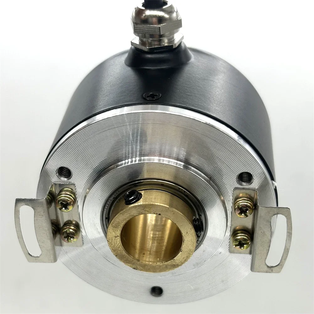 Codificador incremental oco CALT com furo passante de 15 mm 2048ppr GHH60-15G2048BMP526 push pull