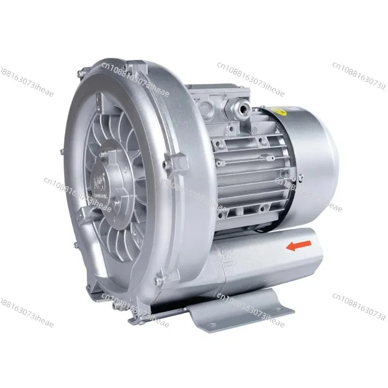

Vortex High-Pressure Blower - Single Turbine Air Pump for Pond Aeration & Wastewater Oxygenation