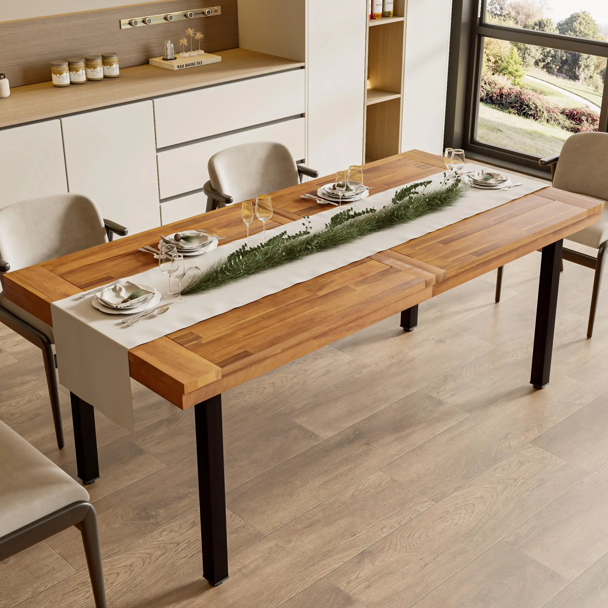Dining Table for 6-8 People, 70